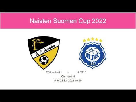 Naisten Suomen Cup Fc Honka Hjk T Youtube