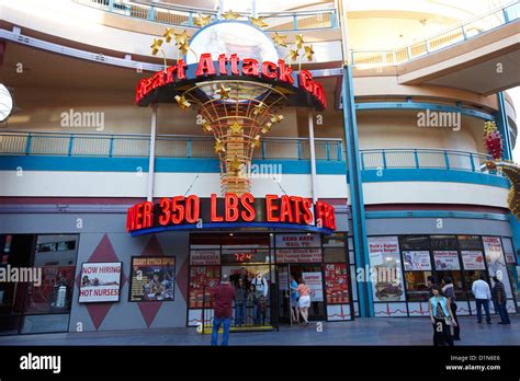 The Heart Attack Grill Restaurant Freemont Street Downtown Las Vegas