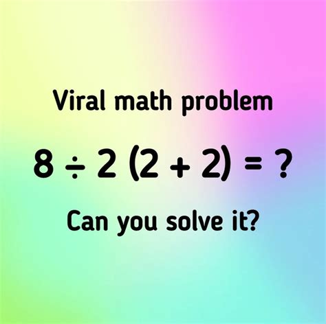 Puzzle For Testing Your Iq Only A Genius Brain Can Solve This Viral Math Problem In 15 Secs