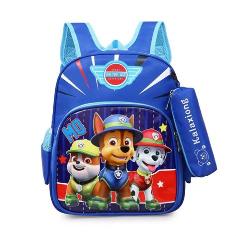 Cartable Pat Patrouille Chase Marcus Ruben La Boutique Pat Patrouille