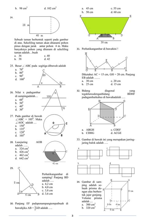 Latihan Soal Matematika UN 2013 Paket 6 PDF