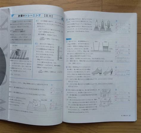 馬渕教室 中2 理科 ワーク 定期テスト対策 チェック＆トライ 中学資料集 参考書