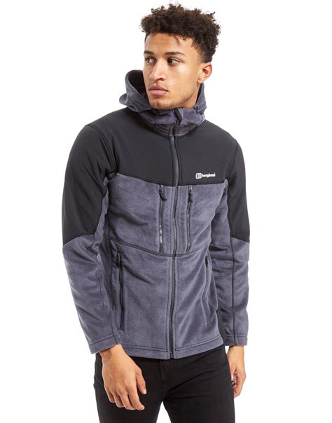 Berghaus Activity Guide Fleece In Dark Grey Gray For Men Lyst