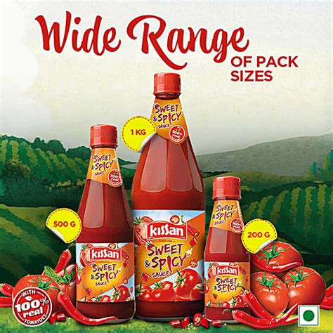 Buy Kissan Twist Sweet Spicy Sauce 200 Gm Bottle Online At The Best