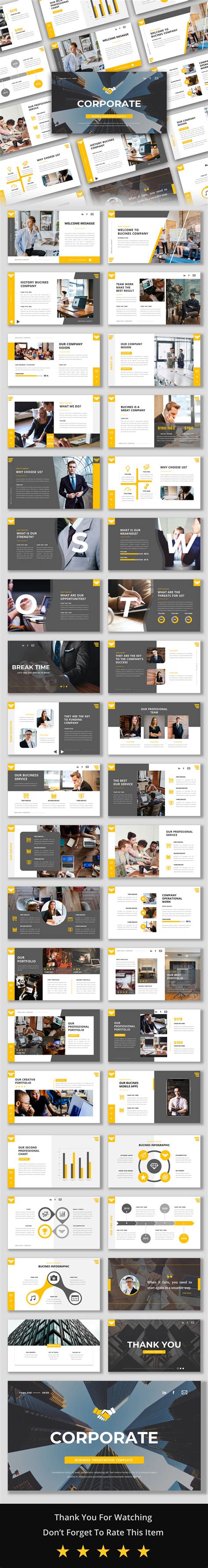 Corporate – Business Presentation Google Slides Template