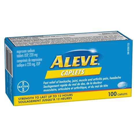 ALEVE® Pain Relief Caplets | ALEVE® Canada