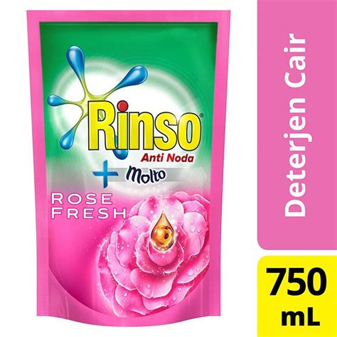 Jual Rinso Molto Deterjen Anti Noda Perfume Essence Rose Fresh