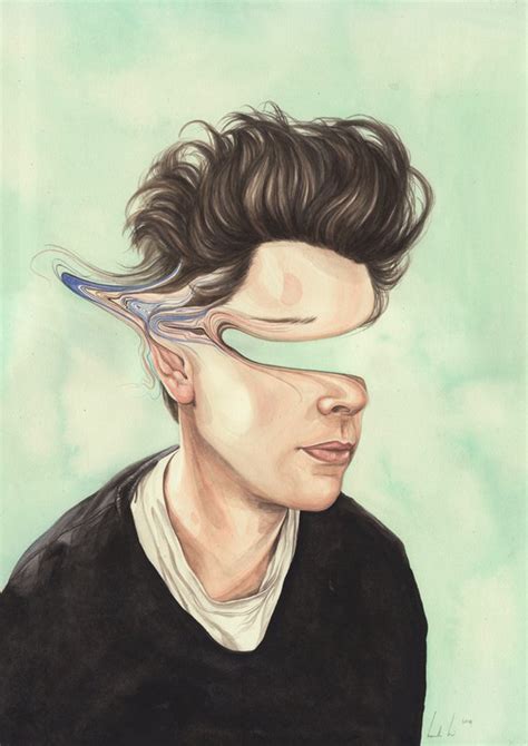 Distorted Illustrations By Henrietta Harris Daily Design Inspiration