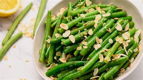 Classic Green Beans Almondine | A Mind "Full" Mom