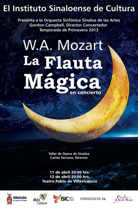 OSSLA W A Mozart La Flauta Mágica en Concierto Teatro Pablo de