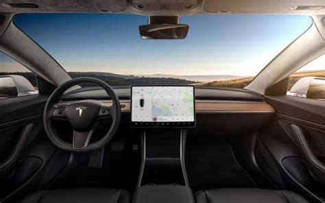 Tesla Model 3 Minimalistic Interior Business Insider