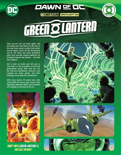 DC Comics Teases New Green Lantern Series For Dawn Of DC! – Inside Pulse