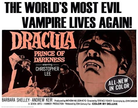 Horror Movie Review Dracula Prince Of Darkness 1966 Games Brrraaains And A Head Banging Life