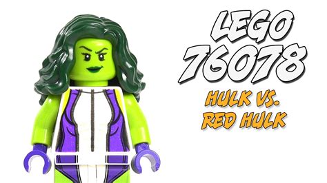 LEGO Speed Build and Review of Hulk vs. Red Hulk (Set 76078) — Major ...