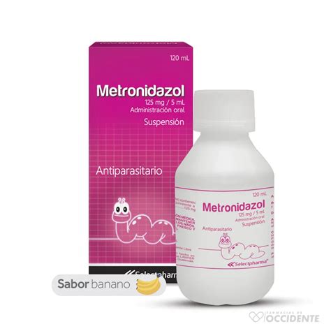 Metronidazol Mg Ml Suspension Ml Selectpharma Farmacias De