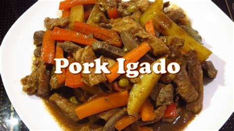 Pork Igado Easy Pork Igado Recipe How To Cook Youtube