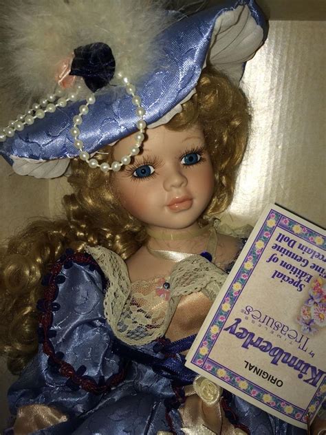 Limited Edition Timeless Treasures Kimberley Porcelain Doll 1749346373