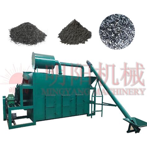 Sawdust Carbonizing Stove Continuous Rice Husk Carbonization Furnace