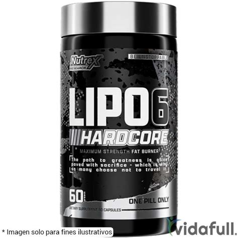 Lipo 6 Hardcore Nutrex precio México