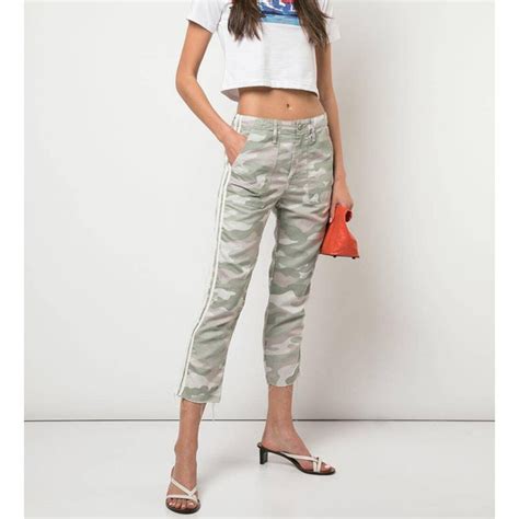 Mother Pants And Jumpsuits Mother Camo Pants 25 Green The Shaker Chop