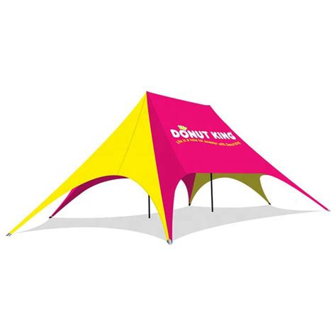 Custom Large Double Top Spider Event Tent Pop Up Camping Beach Star Spider Tent For Outdoor