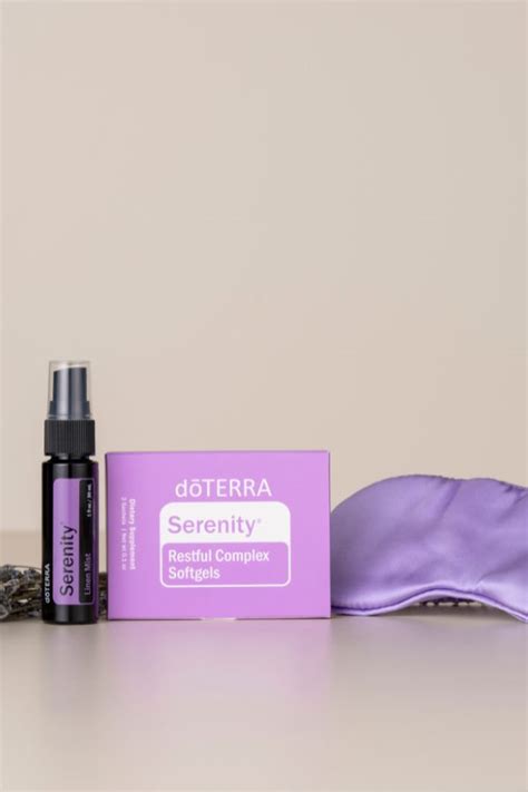 Doterra Serenity Bedtime Kit Doterra Home Essential Oils