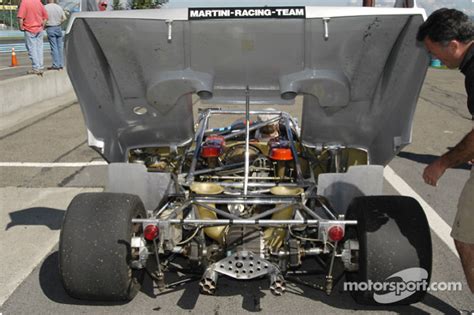 Porsche 908/3 1972 engine bay at Watkins Glen Vintage Grand Prix