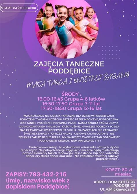 Zajęcia taneczne Ozo Dance Studio Szkoła tańca Alicji Reurowicz