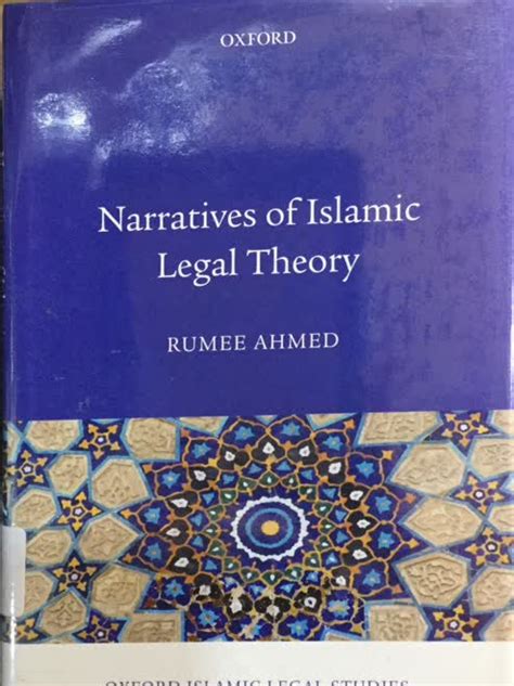 Narratives Of Islamic Legal Theory