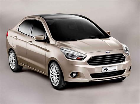 Ford Ka Concept Sedan Brazil press shots front