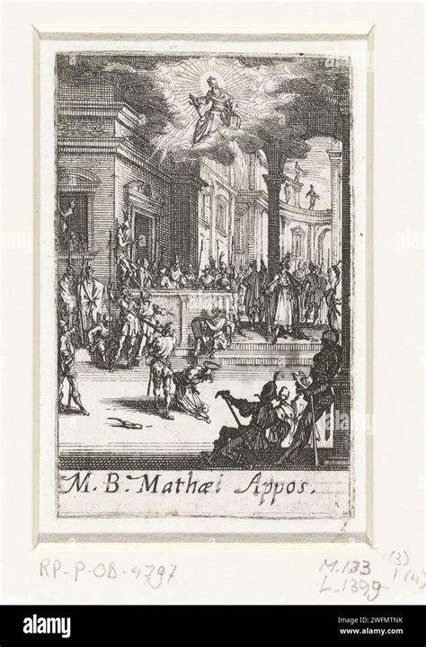 El Martirio De Mateo Jacques Callot 1632 1634 Imprimir Mateo Es