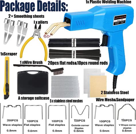 Buy Upgraded W Plastic Welder Bumper Repair Kit In Plastic