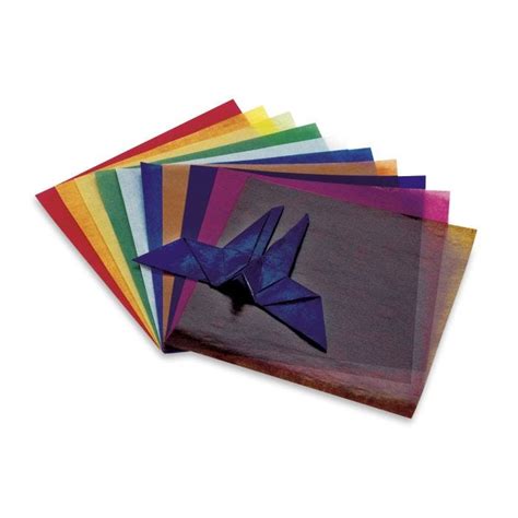 Global Art Folia Transparent Origami Folding Squares Sheets