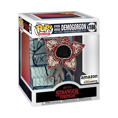 Funko Pop Deluxe Stranger Things Build A Scene Demogorgon Amazon