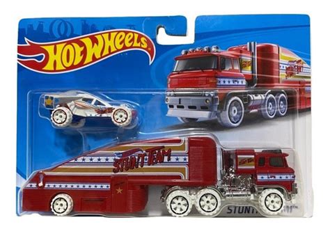 Hot Wheels Transportador Remolque Desmontable Con Auto Env O Gratis