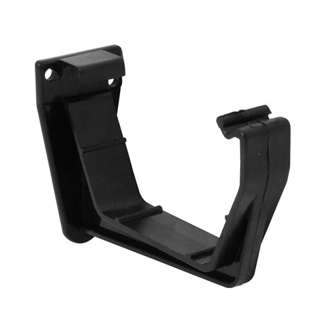 Mm Square Line Fascia Bracket Black