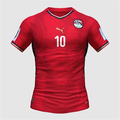 Egypt 2024 Home Kit Prediction FIFA 23 Kit Creator Showcase