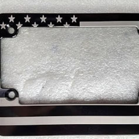 American Flag Motorcycle License Plate Frame - Etsy