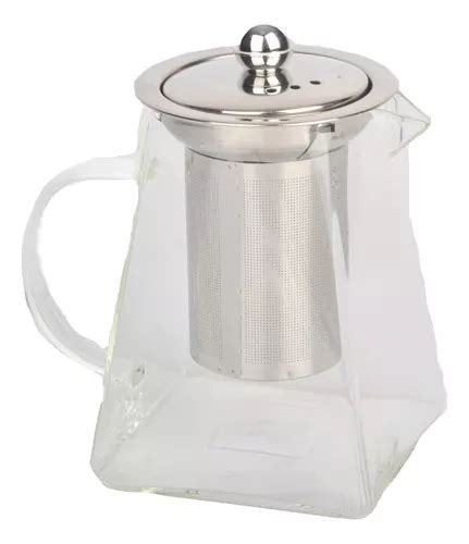 Tetera Vidrio Infusor Acero Inox Tapa Ml Pettish Online Mercadolibre