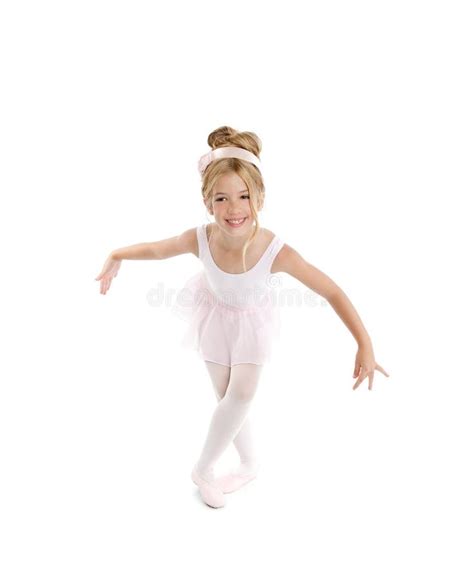 Fille Blonde De Belle Ballerine Petite Image Stock Image Du Adorable Danser
