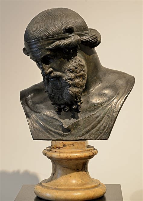 Male Bust Dionysos Plato Dionysos Plato Priapus Naples National