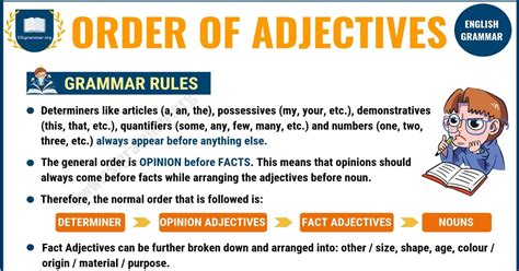 The Order Of Adjectives