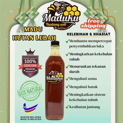 kg madu tualang asli royal jelly madu lebah hutan madu kelulut