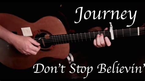 Kelly Valleau Don T Stop Believin Journey Fingerstyle Guitar