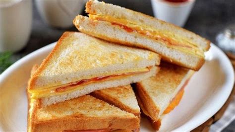 Resep Dan Cara Membuat Sandwich Telur Gulung Menu Sarapan Yang Sehat