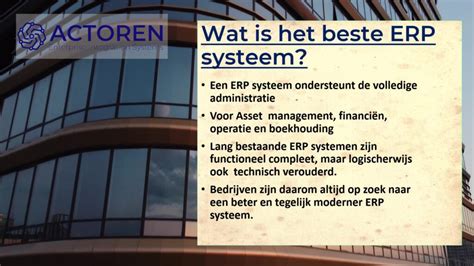 Wat Is Het Beste ERP Systeem