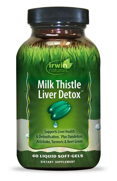 MILK THISTLE LIVER DETOX 60 SG - Tri Health Foods