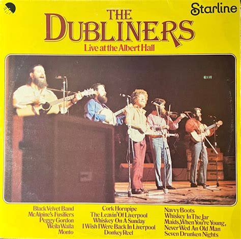 The Dubliners Live At The Albert Hall 1975 Vinyl Discogs