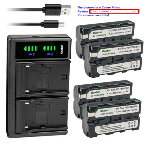 Kastar Battery Lcd Dual Charger For Sony Np F Ccd Trv Ccd Trv