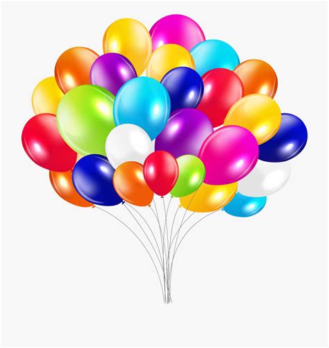 bundle of balloons png - Clip Art Library